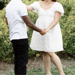 White Arula Dress Size XL